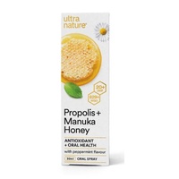 Ultra Nature Propolis + Manuka Honey Oral Spray 30ml