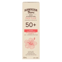Hawaiian Tropic Silk Hydration Face Fluid Sunscreen Lotion SPF50+ 50mL