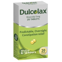 Dulcolax 5mg 20 Tablets 