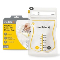 Medela Easy Pour Breast Milk Storage Bags 50 Pack