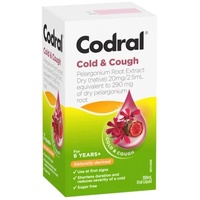 Codral Cold & Cough Pelargonium Root 100mL