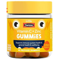 Little Swisse Vitamin C + Zinc Gummies 40 Pack