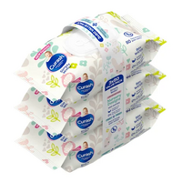 Curash Simply Water Wipes Bunny's Limited Edition 3 x 80s Pack