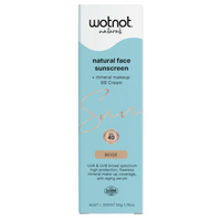 Wotnot Natural Zinc Sunscreen & BB+ Cream Beige 50g