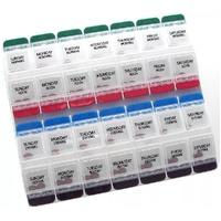 Ezy Dose Push Button Pill Reminder - 7 day XL Medtime