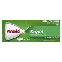 Panadol Rapid Relief 40 Caplets (S2)