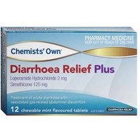 Chemists' Own Diarrhoea Relief Plus 12 Tablets (S2)