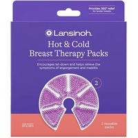 Lansinoh Hot & Cold Breast Therapy Packs [2 Units] 