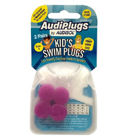 Audiplugs Kids Swim Plugs 2 Pairs