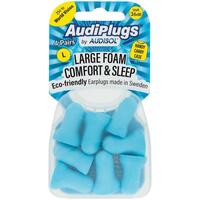 Audisol Audiplugs Large Foam Comfort & Sleep 4 Pairs