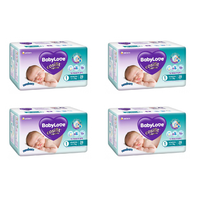Babylove Cosifit Newborn Convenience Nappies 28 Pack [Bulk Buy 4 Units]