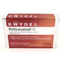 Raydel Policosanol 10 30 Tablets