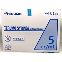 Terumo 100 x 5ml Syringes Slip Tip