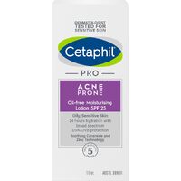 Cetaphil Pro Acne Prone Oil Free Moisturiser SPF 25 118mL Dermacontrol 