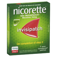 Nicorette 16 Hour Invisipatch Step 3 10mg 7 Patches