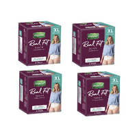 Depend Real Fit Underwear Women Super Extra Large 8 Pack [Bulk Buy 4 Units]