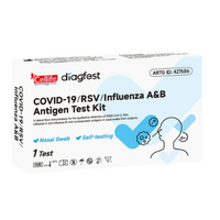 Cellife COVID-19/RSV/Influenza A&B Antigen Test Kit 1 Pack