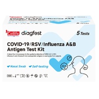 Cellife COVID-19/RSV/Influenza A&B Antigen Test Kit 5 Pack
