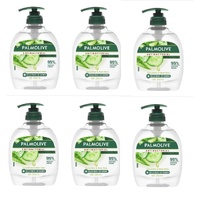 Palmolive Antibacterial Cucumber & Aloe Vera Hand Wash Pump 250ml [Bulk Buy 6 Units]