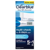 Clearblue Ultra Early Multi Check & Date Combo Pregnancy Tests | 6 Tests