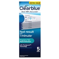 Clearblue Rapid Detection Pregnancy Tests | 5 Tests