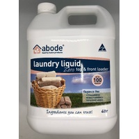 Abode Laundry Liquid (Front & Top Loader) Zero 4L
