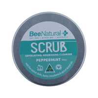 Bee Natural Peppermint Scrub 100ml