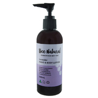 Bee Natural Hand & Body Lotion Lavender 200ml