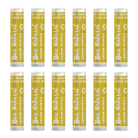 Bee Natural Lip Balm Stick Lemon Myrtle 4.5ml [Bulk Buy 12 Units]