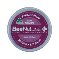 Bee Natural Lip Balm Tin Kakadu Plum 18ml