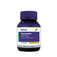 Henry Blooms Curcumin 600 Plus 60 Capsules