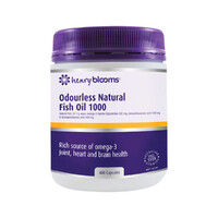 Henry Blooms Odourless Natural Fish Oil 1000mg 400 Capsules