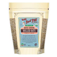 Bob's Red Mill Organic Quick Cooking Rolled Oats 453g
