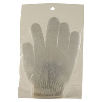 Clover Fields Massage Glove White