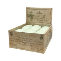 Clover Fields Olive and Fig Soap 250g [Bulk Buy 12 Units]