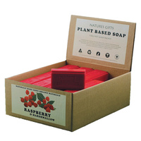 Clover Fields Raspberry Marshmallow Soap 100g [Bulk Buy 36 Units]