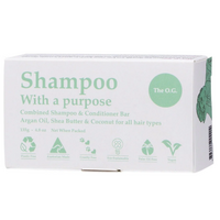 Shampoo With A Purpose Shampoo & Conditioner Bar The O.G. 135g 