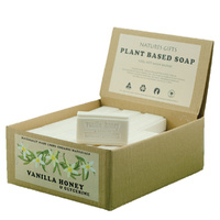 Clover Fields Vanilla Honey Glycerine Soap 100g [Bulk Buy 36 Units]