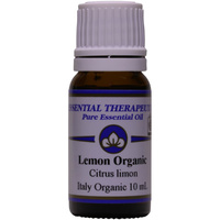 Essential Therapeutics Essential Oil Organic Lemon 10ml