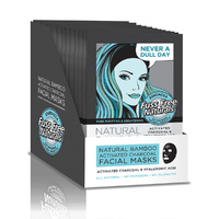 Ess Facial Mask Activated Charcoal Hyaluronic Acid x1pk x12D