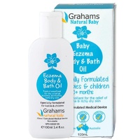 Grahams Natural Kids Eczema Body & Bath Oil 100mL
