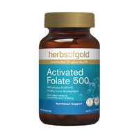 Herbs of Gold Activated Folate 500 60c
