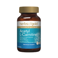 Herbs Of Gold Acetyl L-Carnitine 60c