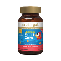 Herbs Of Gold Children's Fish-I Care Chewable 60 Capsules