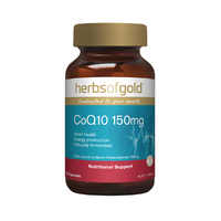 Herbs Of Gold Co Q10 150mg in Rice Bran Oil 60 Capsules