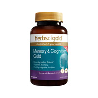 Herbs of Gold Memory and Cognition Gold 60 Tablets