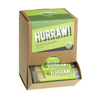 Hurraw! Lip Balm Green Tea 4.3g [Bulk Buy 24 Units]