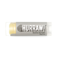 Hurraw! Organic Lip Balm Licorice 4.8g