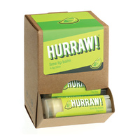 Hurraw! Lip Balm Lime 4.3g [Bulk Buy 24 Units]