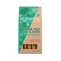 Kuranda Gluten Free Energy Bars Brazil Nut & Date 35g x 5 Pack